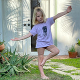 French Farms t-shirt, designed by Marta Johansen, Lavender