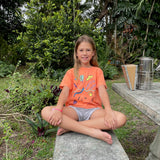 French Farms t-shirt, designed by Beth Rhodes, Melon